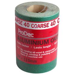 Rodo ProDec 40 Grit Aluminium Oxide 5 Mtr Roll