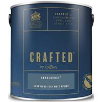 Buy 2 for £52 & Free Delivery on Crown Crafted Luxurious Flat Matt Emulsion 2.5L Ready Mixed