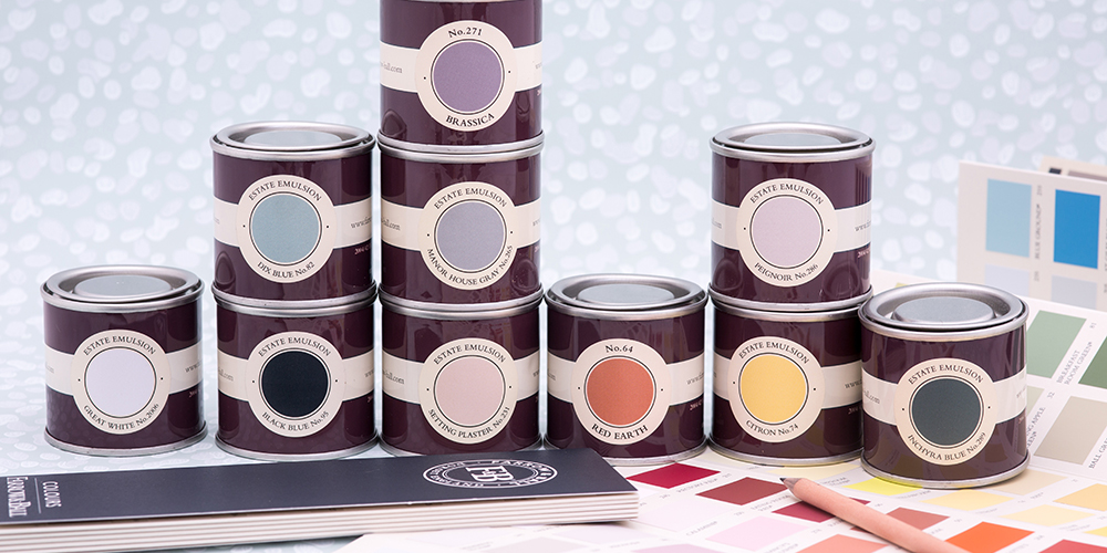 Pots of Farrow and Ball Paint Available