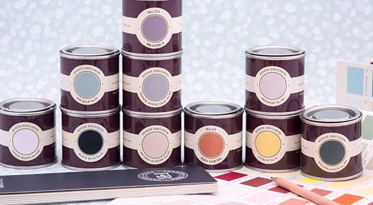 Pots of Farrow and Ball Paint Available