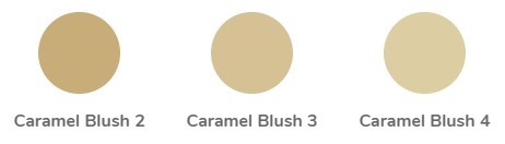 caramel blush dulux colours