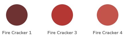 fire cracker dulux colours