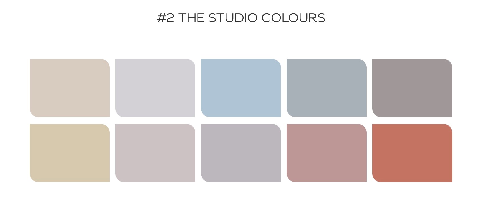 Dulux Studio Colour Palette