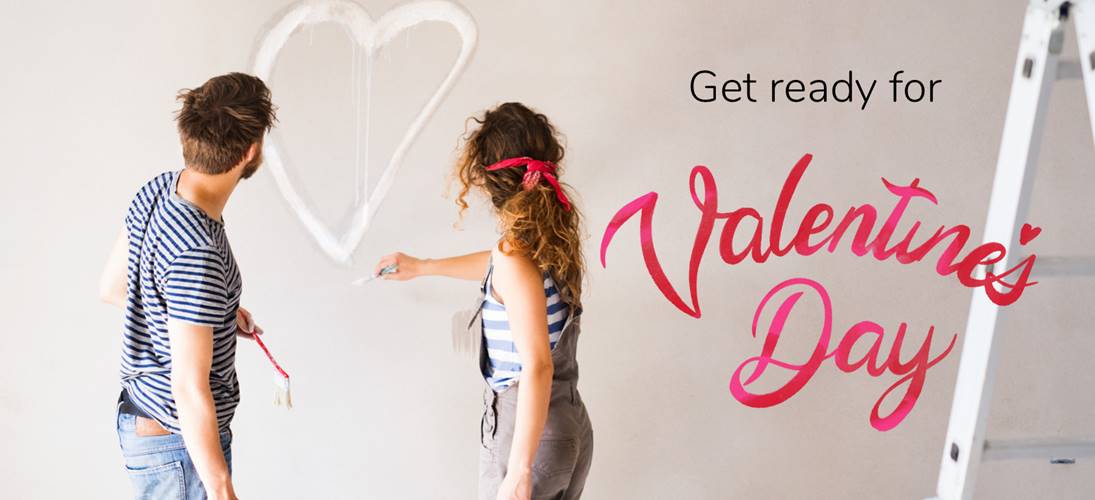 Top Romantic Paint Colours for Valentines Day