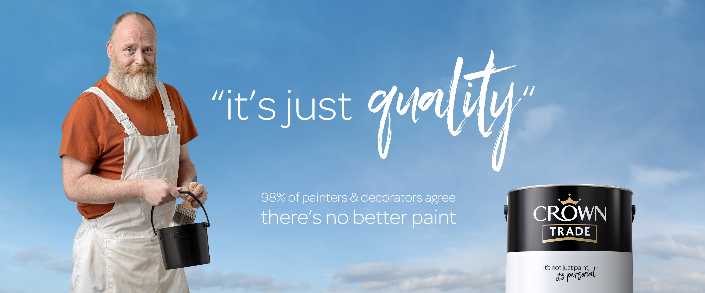 Crown Paints - "it's just quality"