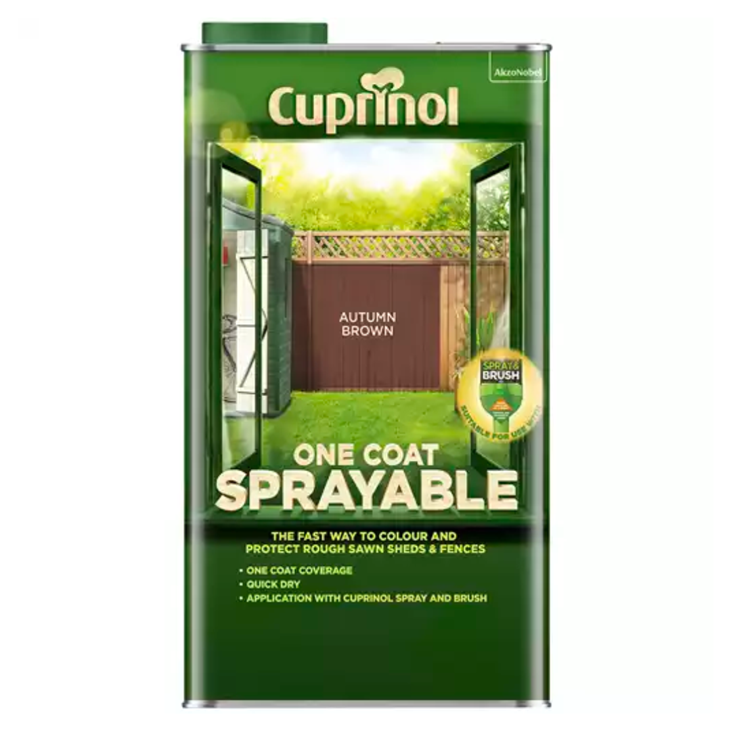 Cuprinol One Coat Sprayable Fence Treatment