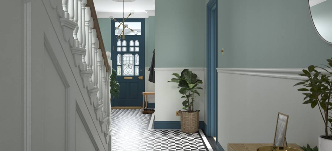 Update your hallway with Dulux Heritage