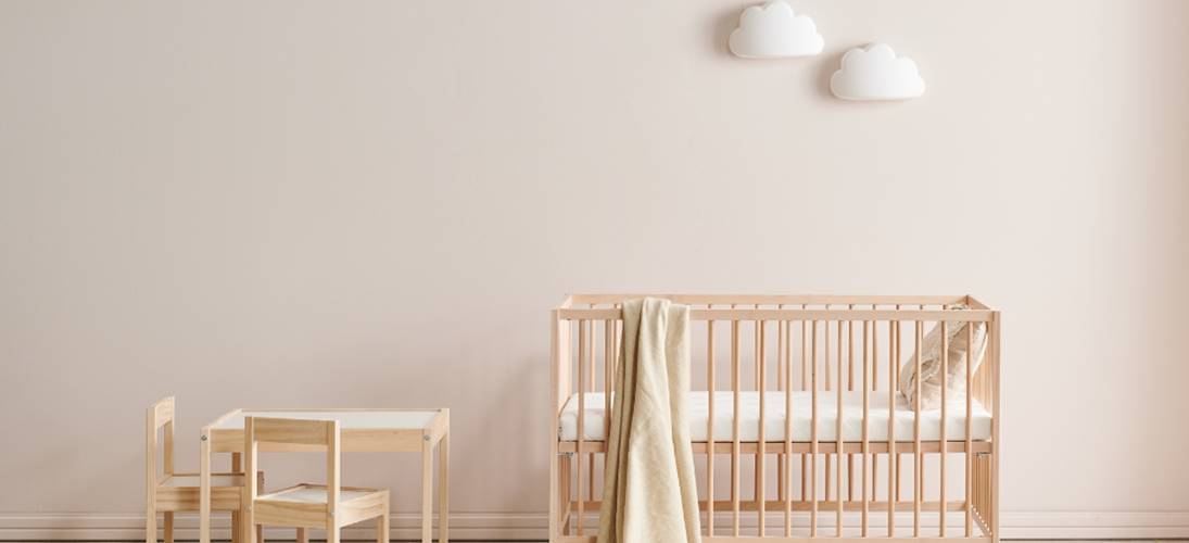 Painting your baby’s room using Earthborn Claypaint