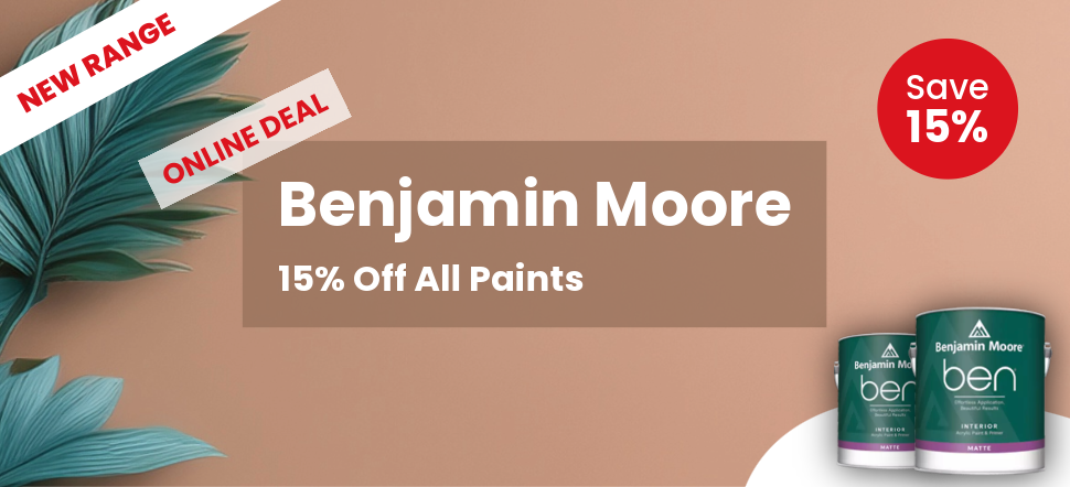 Benjamin Moore 15% Off