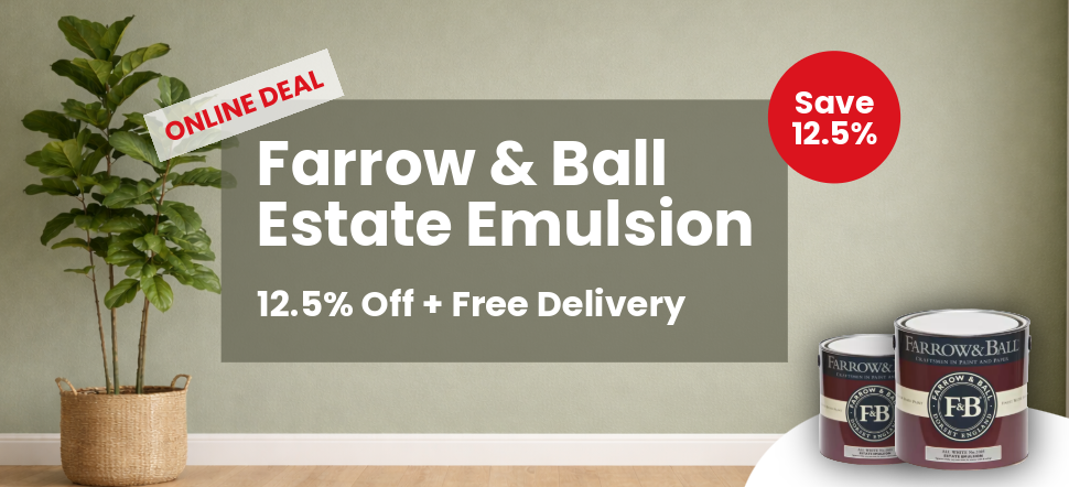 12.5% off Farrow & Ball Estate Emulsion
