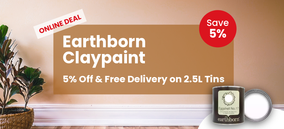 Earthborn Eggshell No.17 5% off and free delivery