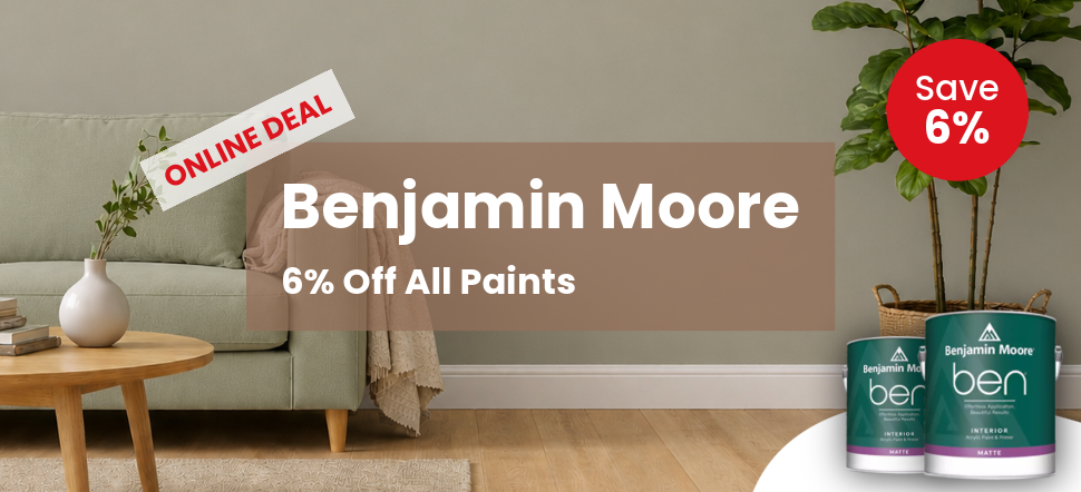 Benjamin Moore 6% Off