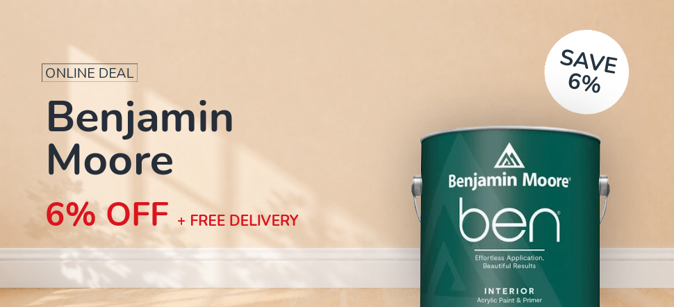 Benjamin Moore 6% Off