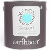 Buy 2 for £129 & Free Delivery on Earthborn Claypaint 5L Ready Mixed