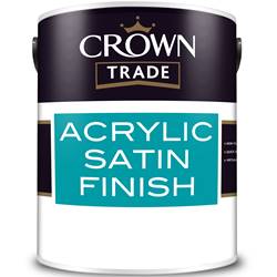 Crown Trade Acrylic Satin