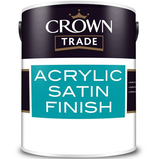 Crown Trade Acrylic Satin