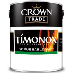 Buy 3 for £329 & Free Delivery on Crown Trade Timonox Scrubbable Matt 5L Mixed to Order