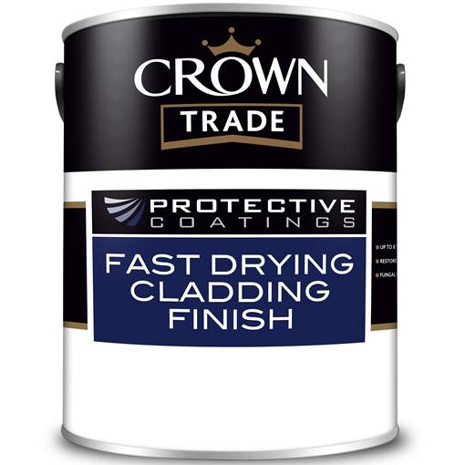 Crown Trade Protective Coatings Fast Drying Cladding Finish
