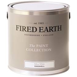 Buy 2 for £129 & Free Delivery on Fired Earth Eggshell 2.5L Ready Mixed