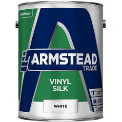 Buy 2 for £79 & Free Delivery on Armstead Trade Vinyl Silk 5L Mixed to Order