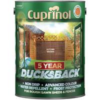 Buy 3 for £36 on Cuprinol 5 year Ducksback 5L Ready Mixed