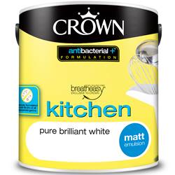 Crown Kitchen Paint Anti-Bacterial Matt Emulsion
