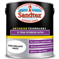 Save £2.50 on Sandtex 10 Year Exterior Satin 750ml Ready Mixed