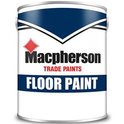 Buy 3 for £59 & Free Delivery on Macpherson Trade Floor Paint 5L Ready Mixed Red