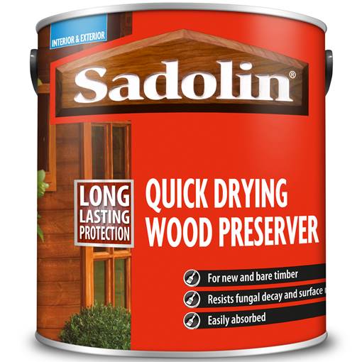Sadolin Quick Dry Wood Preserver 2.5 Litre
