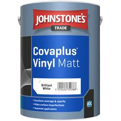FREE Delivery on Johnstone's Trade Covaplus Vinyl Matt 5L Mixed to Order