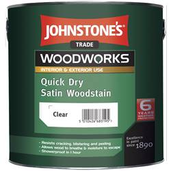 Johnstone's Trade Quick Dry Satin Woodstain