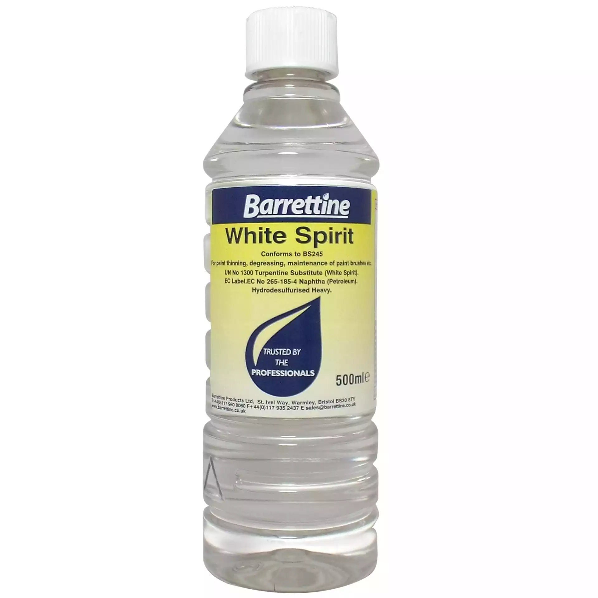 Barrettine White Spirit 500ml - Paint Direct