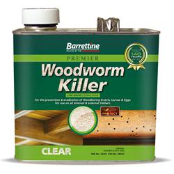 Barrettine Wood Worm Killer 2.5 Litre
