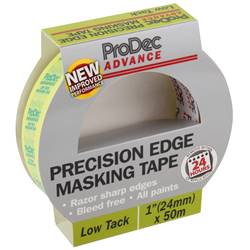 Rodo ProDec Advance Low Tack Precision Edge Masking Tape 24mm