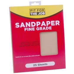 Rodo Fine Sandpaper Sheets PK25 FFTJ
