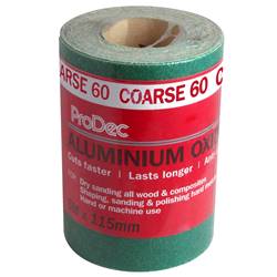 Rodo ProDec 60 Grit Aluminium Oxide 5 Mtr Roll