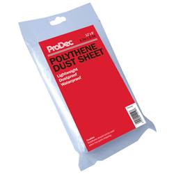 Rodo ProDec Polythene Dust Sheet 12'x9'