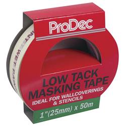 Rodo ProDec Low Tack Masking Tape 25mm
