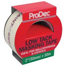 Rodo ProDec Low Tack Masking Tape 50mm