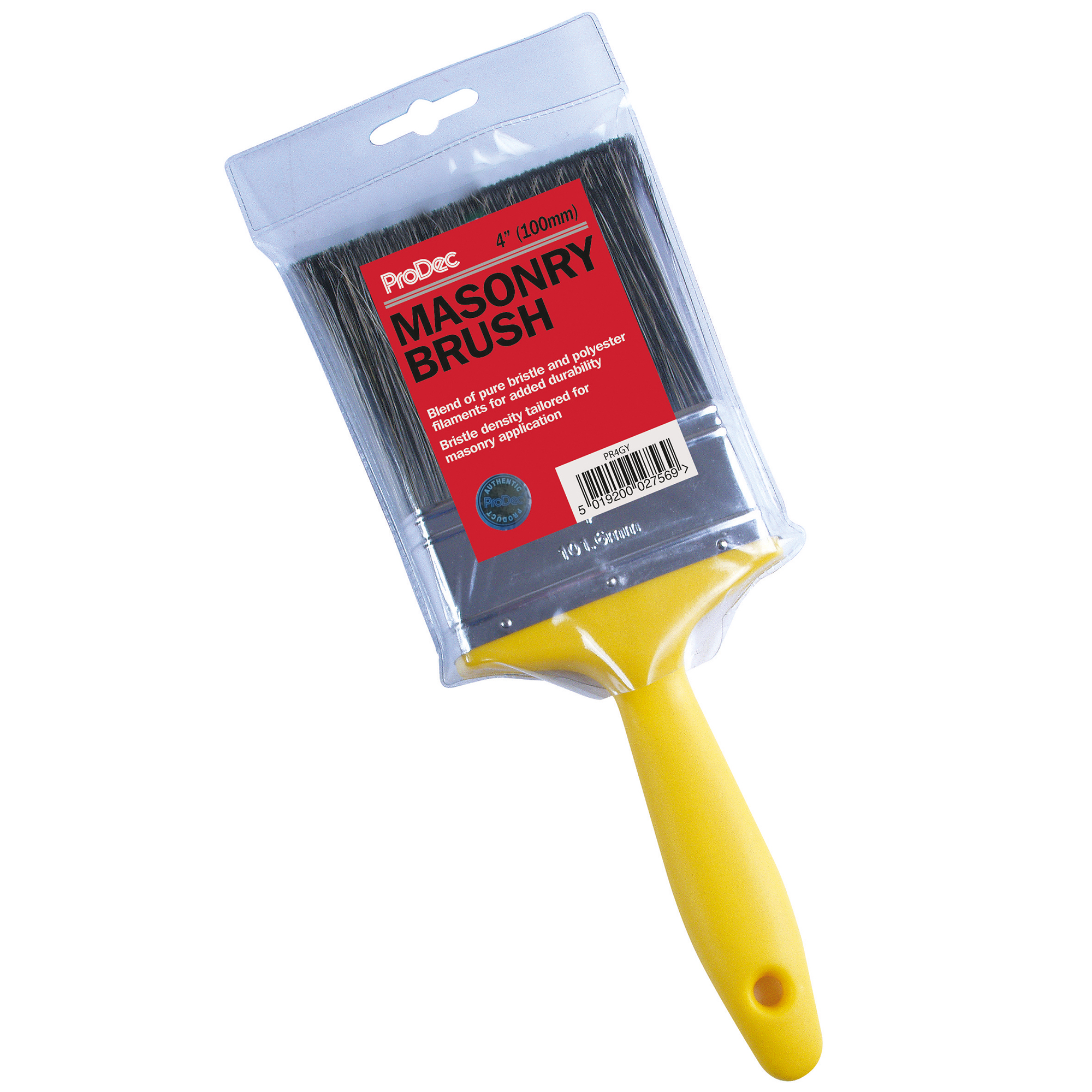Rodo ProDec Masonry Flat Brush 4"