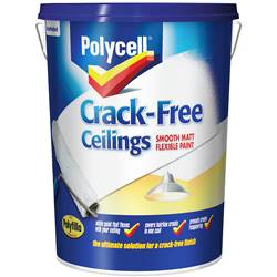 Polycell Crack-Free Ceilings Matt 5 Litre