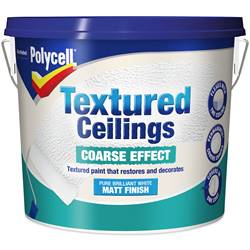 Polycell Textured Ceilings Coarse 5ltr