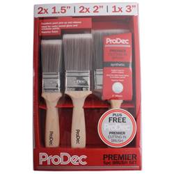 Rodo ProDec Premier Synthetic Brush 6pc Set