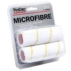 Rodo ProDec 2 Pack 4" Short Pile Microfibre Roller Sleeve