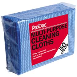 Rodo ProDec Multi-Purpose-Cleaning Cloths Pk 50