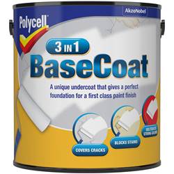Polycell 3 in 1 Basecoat 2.5 Litre