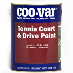 Coovar Tennis Court and Drive Paint