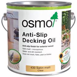 5% Off & Free Delivery on Osmo Anti-Slip Decking Oil Clear 2.5 litre