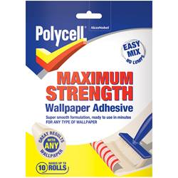 Polycell Maximum Strength Wallpaper Adhesive 10 Roll