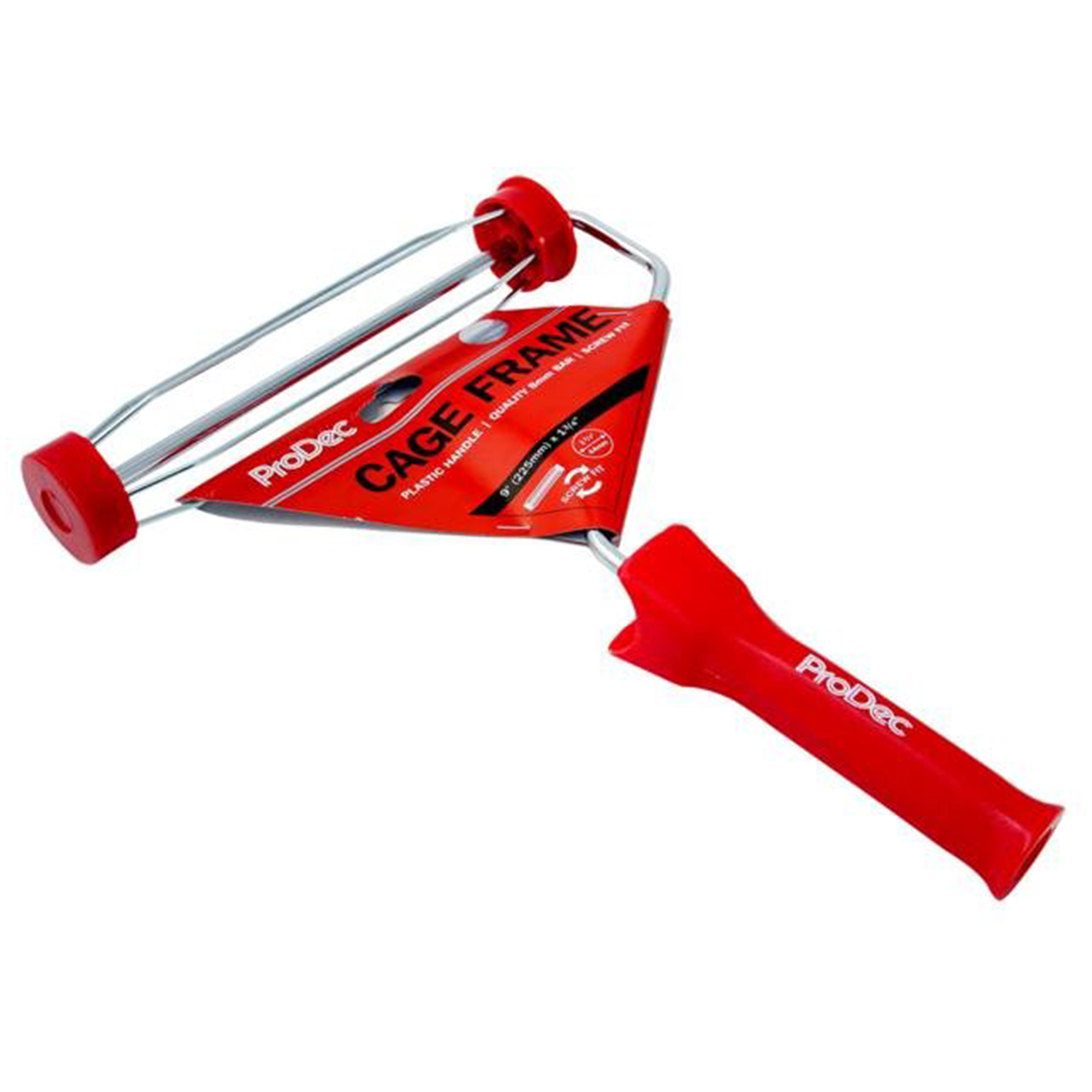 Rodo ProDec 9" x 1.75" Screw Fit Plastic Handle Frame